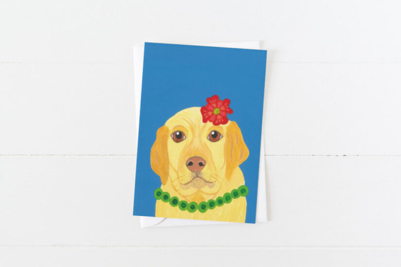 Labrador Greeting Card