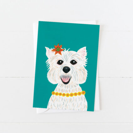 West Highland Terrier Greeting Card