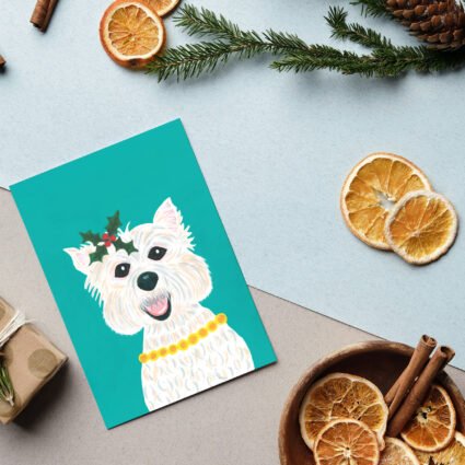 Festive Pippa Card