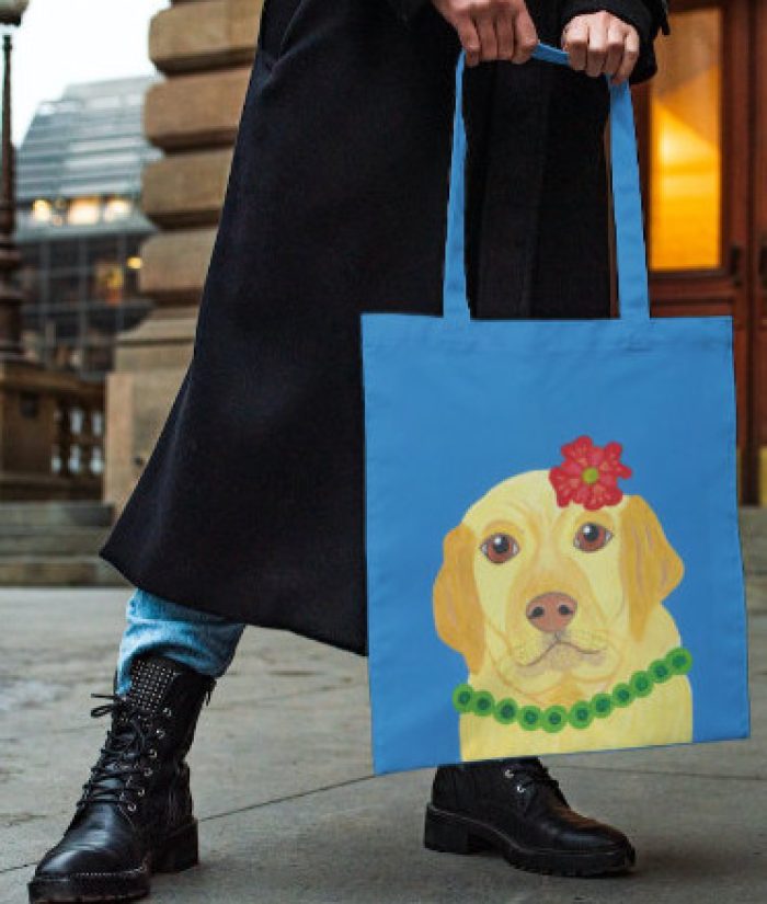 archie-tote_pup-goes-the-easel-portrait
